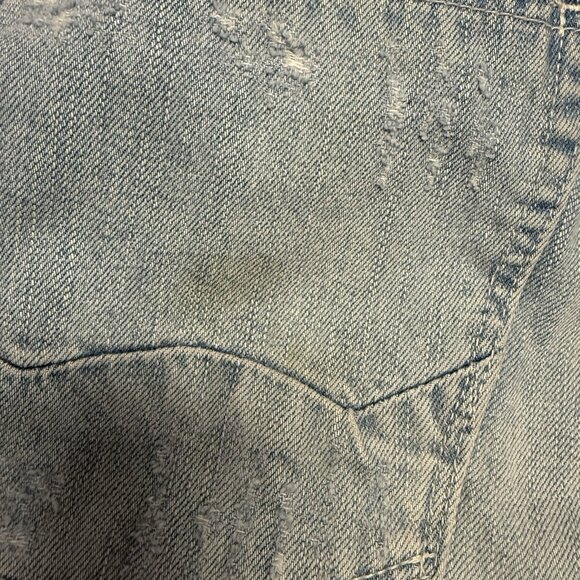 Cult Of Individuality Jeans Shorts Mens 38 Rebel Japanese Denim Selvedge - Picture 12 of 16